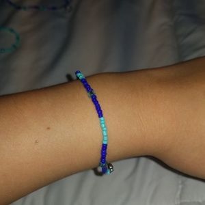 blue bracelet!